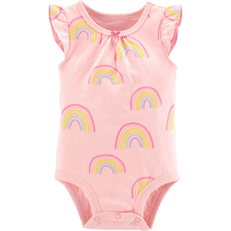 Carter's Baby Girls' Slogan Bodysuit (Baby) - Pink - 12 Months