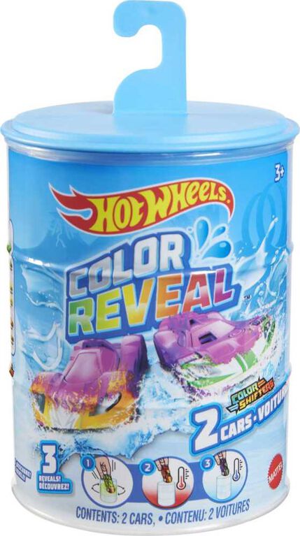 Hot Wheels Color Reveal Series 1 Color Shifters Mystery Box [12 Packs]