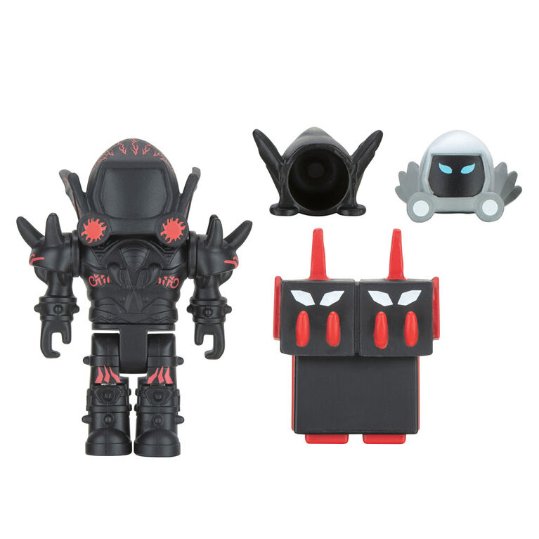 1FRE Roblox 3 Action Figure, Series 7 Dominus Dudes Black Helmet (NO CODE)
