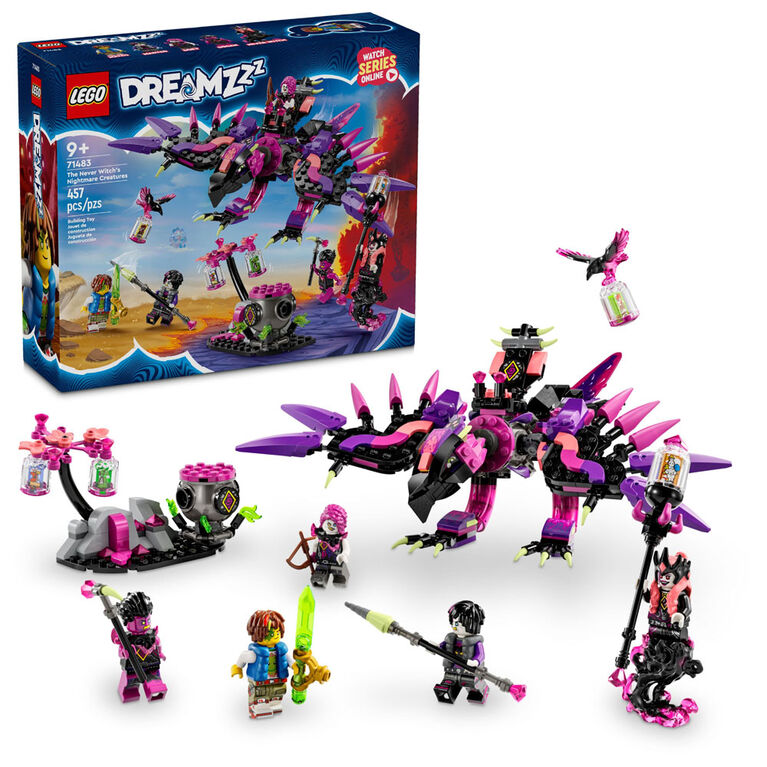 LEGO DREAMZzz Les créatures cauchemardesques de la Sorcière des cauchemars 71483