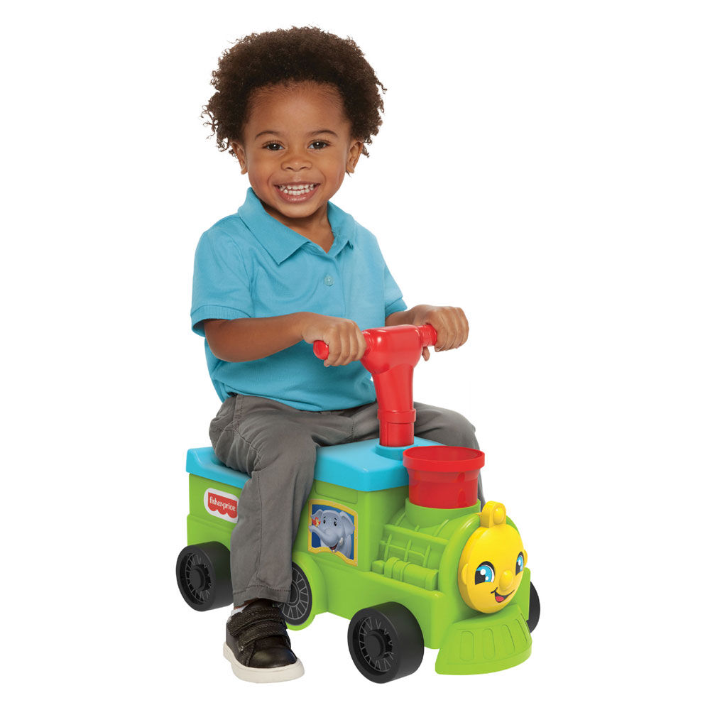 Toy ride deals on train