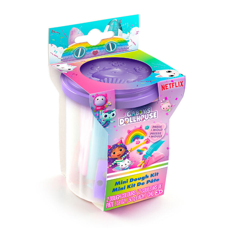 Gabby Mini Rainbow Dough Kit