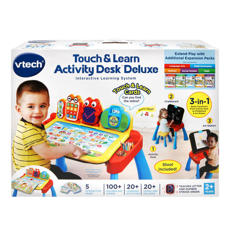 Touch Learn Deluxe Activity Desk English Edition Toys R Us