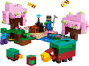 LEGO Minecraft The Cherry Blossom Garden Exploration Toy with a Sniffer, Zombie and Bees 21260