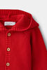 RISE Little Earthling Hooded Cardigan Red