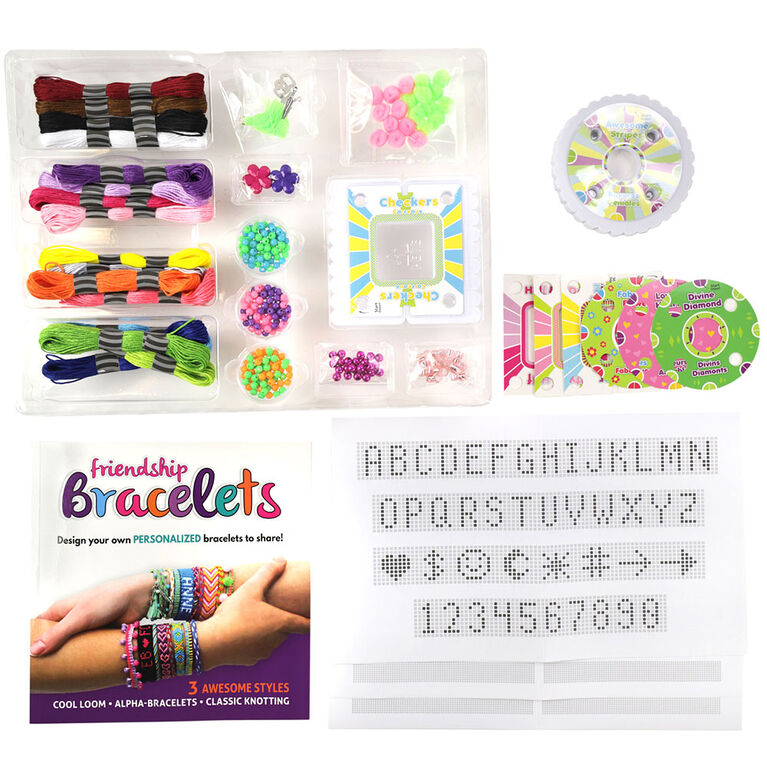 Spice Box Friendship Bracelet Making Kit For Girls, Kids Best Friend DIY  String Jewelry, Arts And Crafts Activity Set For Children, Multicolor