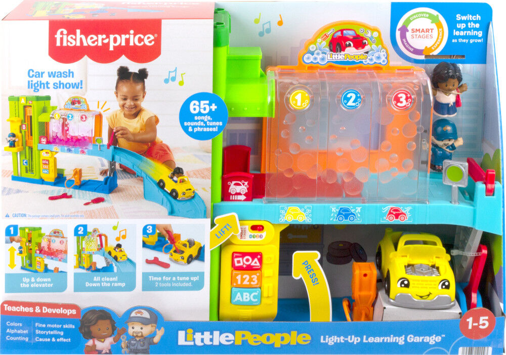 Fisher Price Little People Light Up Learning Garage Toddler