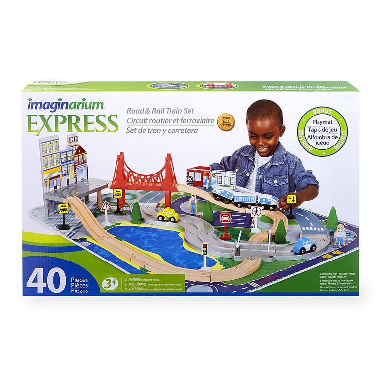 Imaginarium Road And Rail Train Set Toys R Us Canada