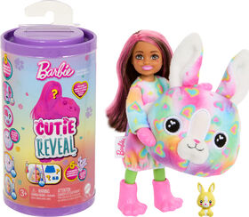 Barbie-Chelsea Cutie Reveal-Poupée et accessoires série Rêve Coloré