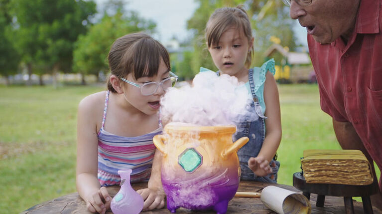 Magic Mixies Magical Misting Cauldron with Interactive Pink Toy
