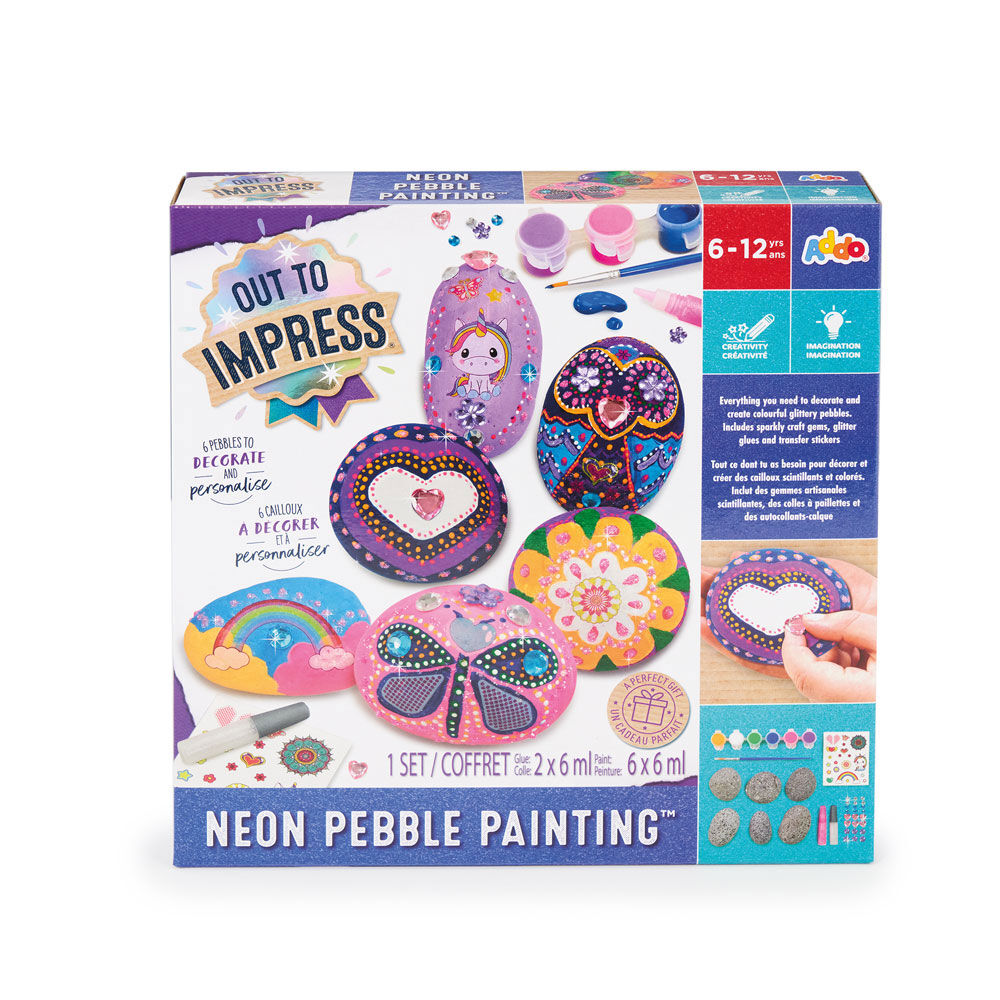 Out to Impress Neon Pebble Painting R Exclusive Toys R Us Canada