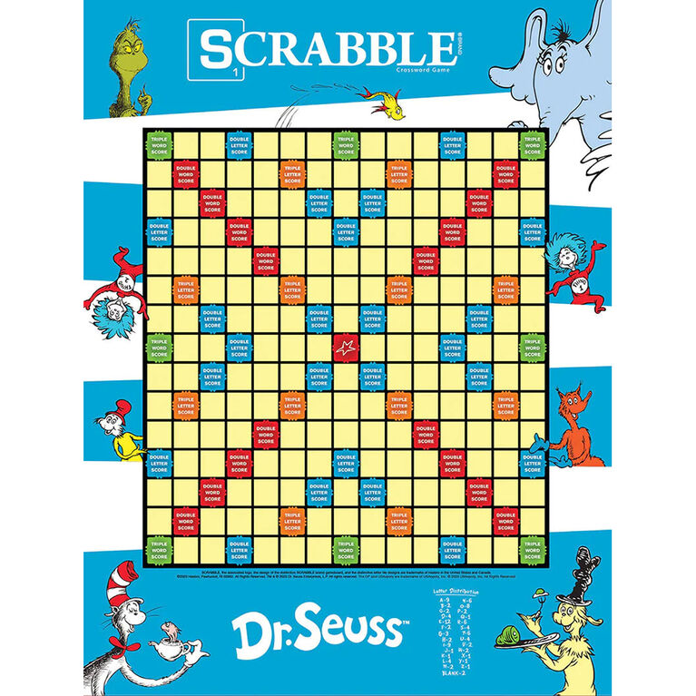 USAopoly SCRABBLE: Dr. Seuss - English Edition