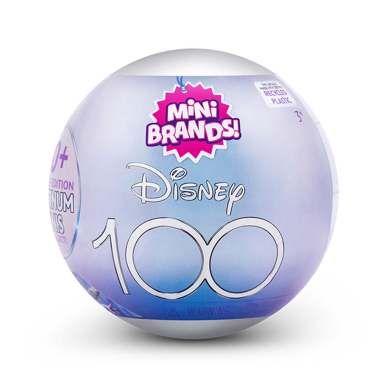 Mini Brands Disney 100 Platinum Capsule by ZURU Limited Edition with  Platinum Minis, Celebrate Disney 100, Miniatures -  Canada