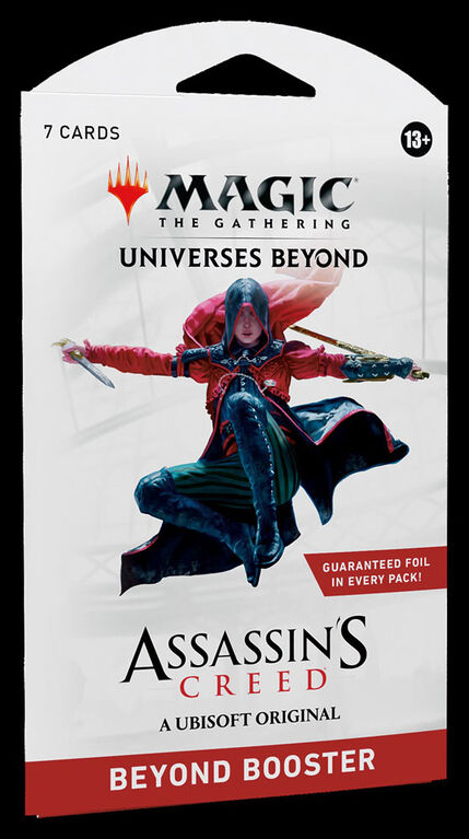 Booster protège-cartes " Credo de l'Assassin Univers Infinis " Magic Le Rassemblement - Édition anglaise