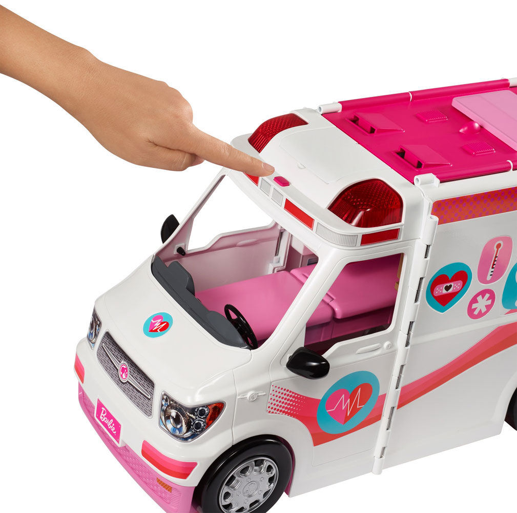 barbie doll ambulance and hospital playset