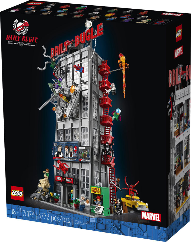 lego marvel spider man daily bugle