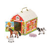 Melissa & Doug Latches Wooden Activity Barn