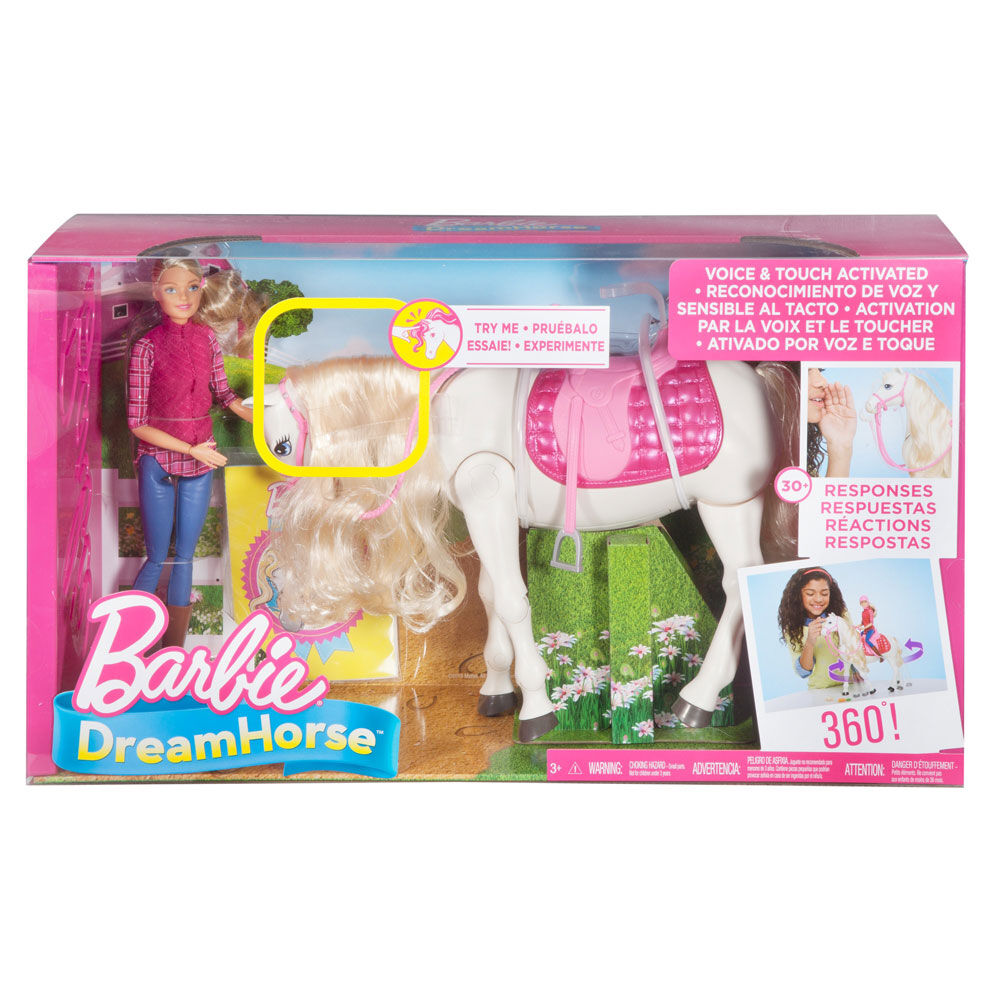barbie dreamhorse and barbie doll