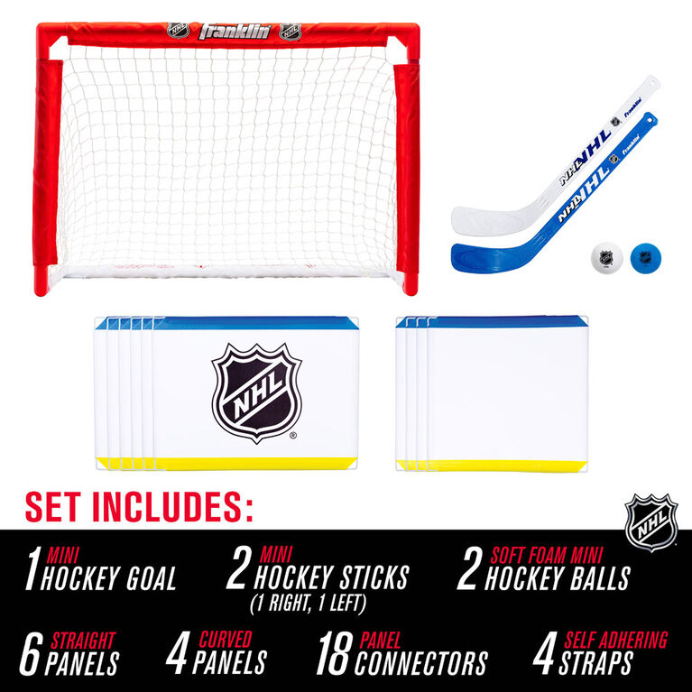 7 Piece Mini-Hockey Set (6 Mini-sticks with 1 Mini-ball) : : Toys  & Games