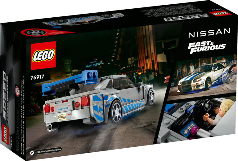 Jeu de lumières USB pour Lego Speed Champions 2 Fast 2 Furious GT-R (R34)  76917 voiture de course-modèle Lego non inclus - AliExpress