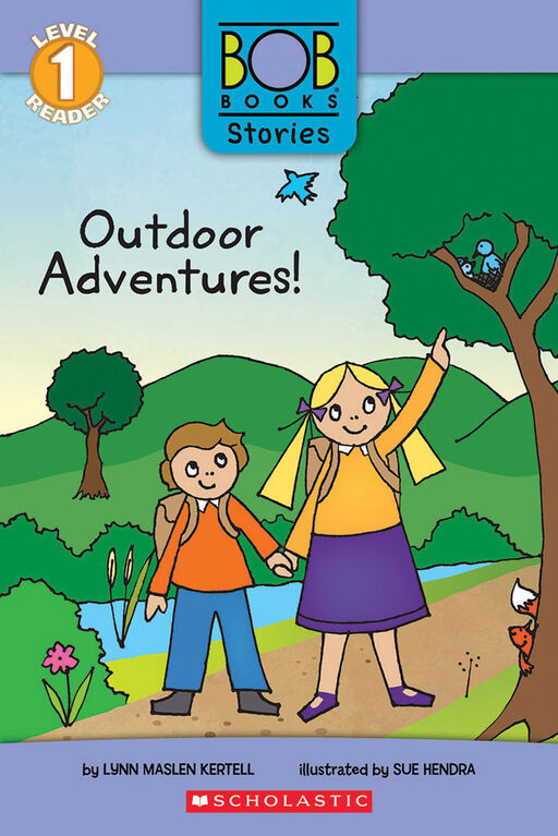 Bob Books Stories: Outdoor Adventures! (Scholastic Reader, Level 1)    - Édition anglaise