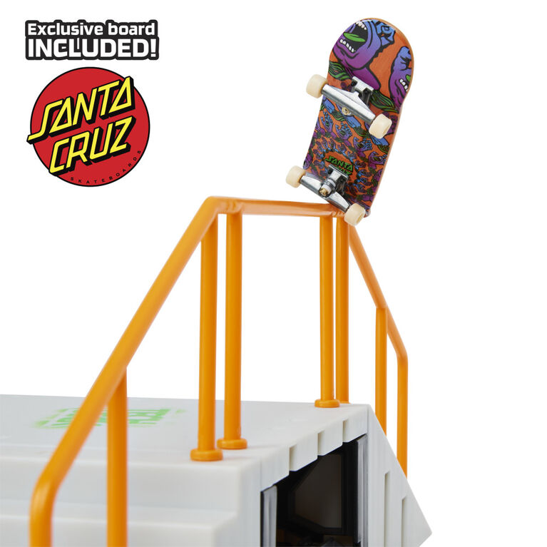Tech Deck, Nyjah Skatepark X-Connect Park Creator, Massive Customizable  Skatepark Ramp Set with Exclusive Fingerboard, Kids Toy for Ages 6 and up