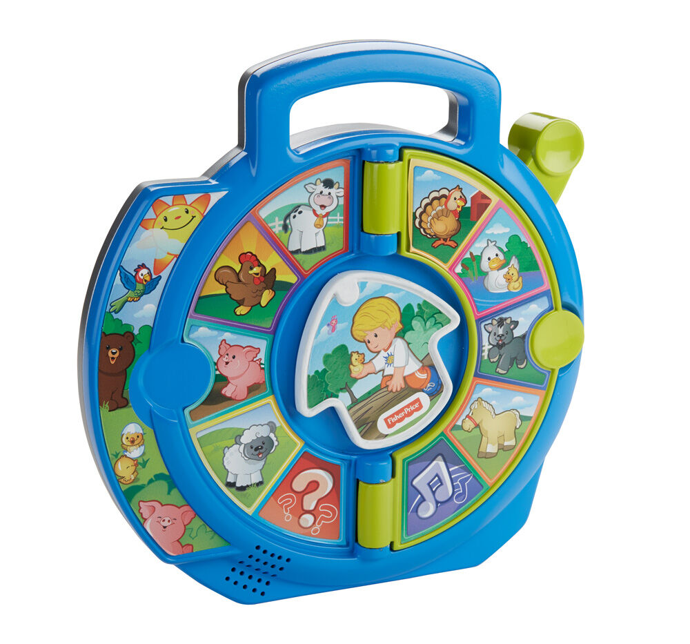 Fisher-Price Little People See 'n Say Toddler Toy with Music and