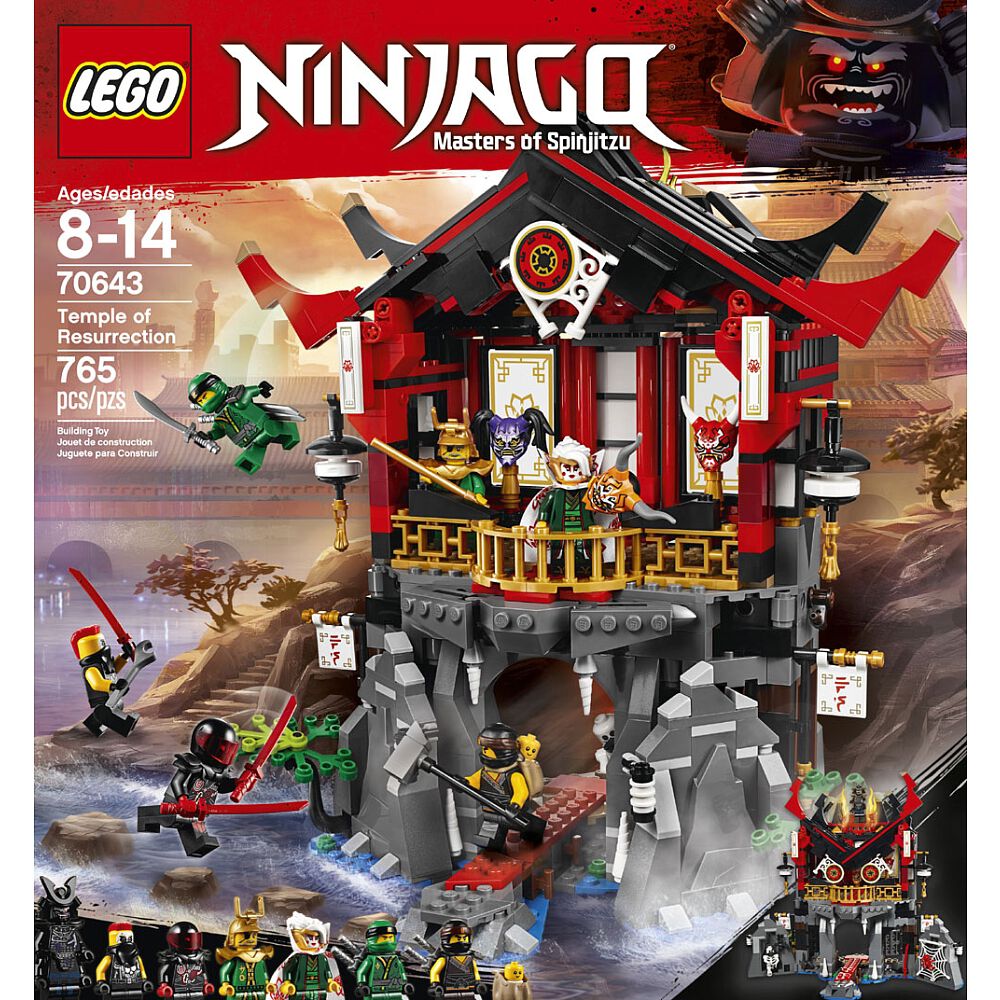 lego 70643 ninjago temple of resurrection