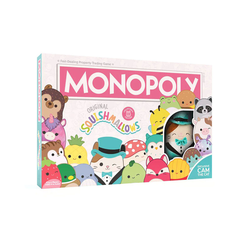 Usaopoly Monopoly Original Squishmallows Collector s Edition