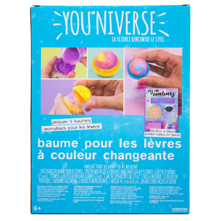 You Niverse Color Change Lip Balm English Edition Toys R Us Canada