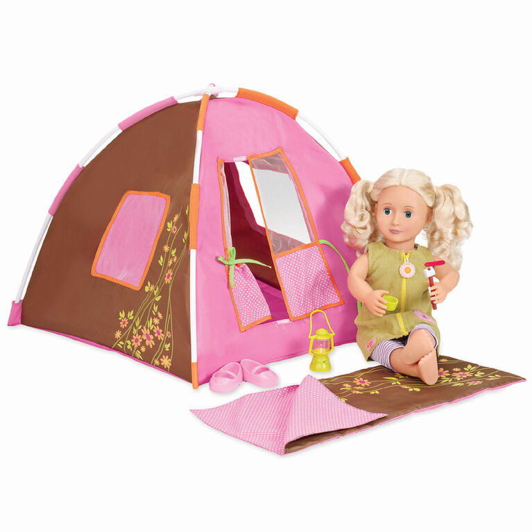 Our Generation, Polka Dot Camping Set for 18-inch Dolls