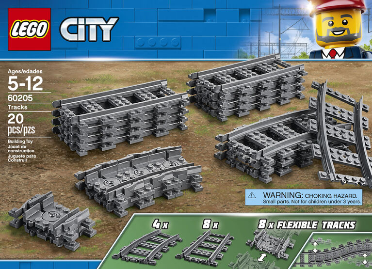Lego® City - Pack De Rails - 60205 au meilleur prix