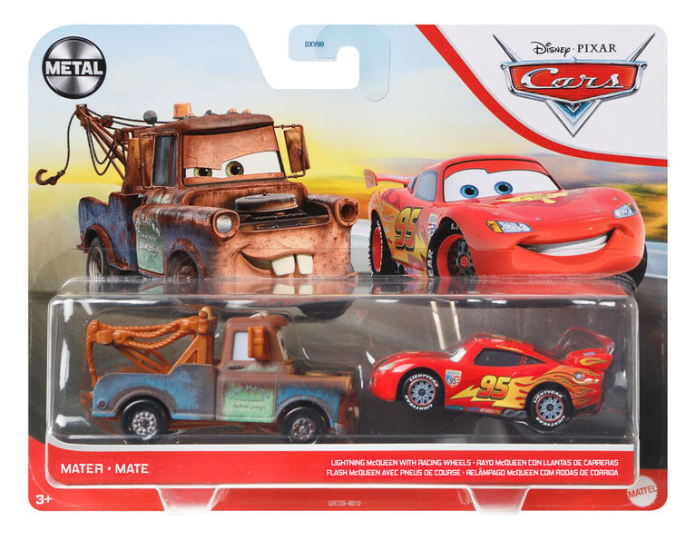 Disney/Pixar - Les Bagnoles - Coffret de 2 véhicules - Lightning McQueen & Mater
