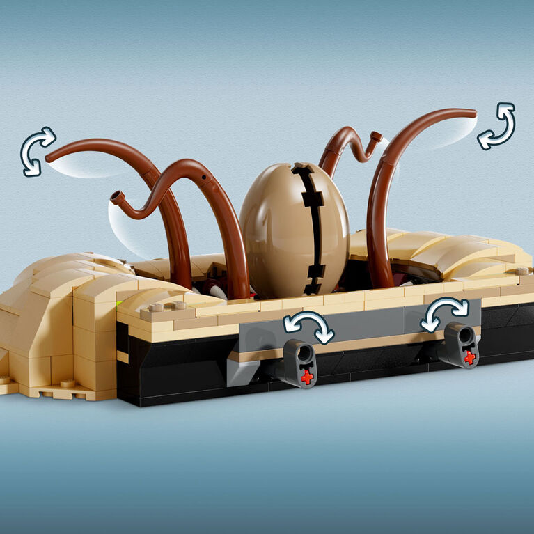 LEGO Star Wars: Return of the Jedi Desert Skiff & Sarlacc Pit, Collectible Toy with 6 Minifigures, 75396