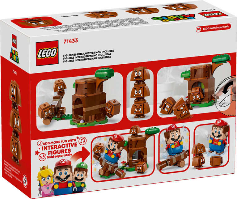 Ensemble de jeu LEGO Super Mario Le terrain de jeu des Goombas 71433