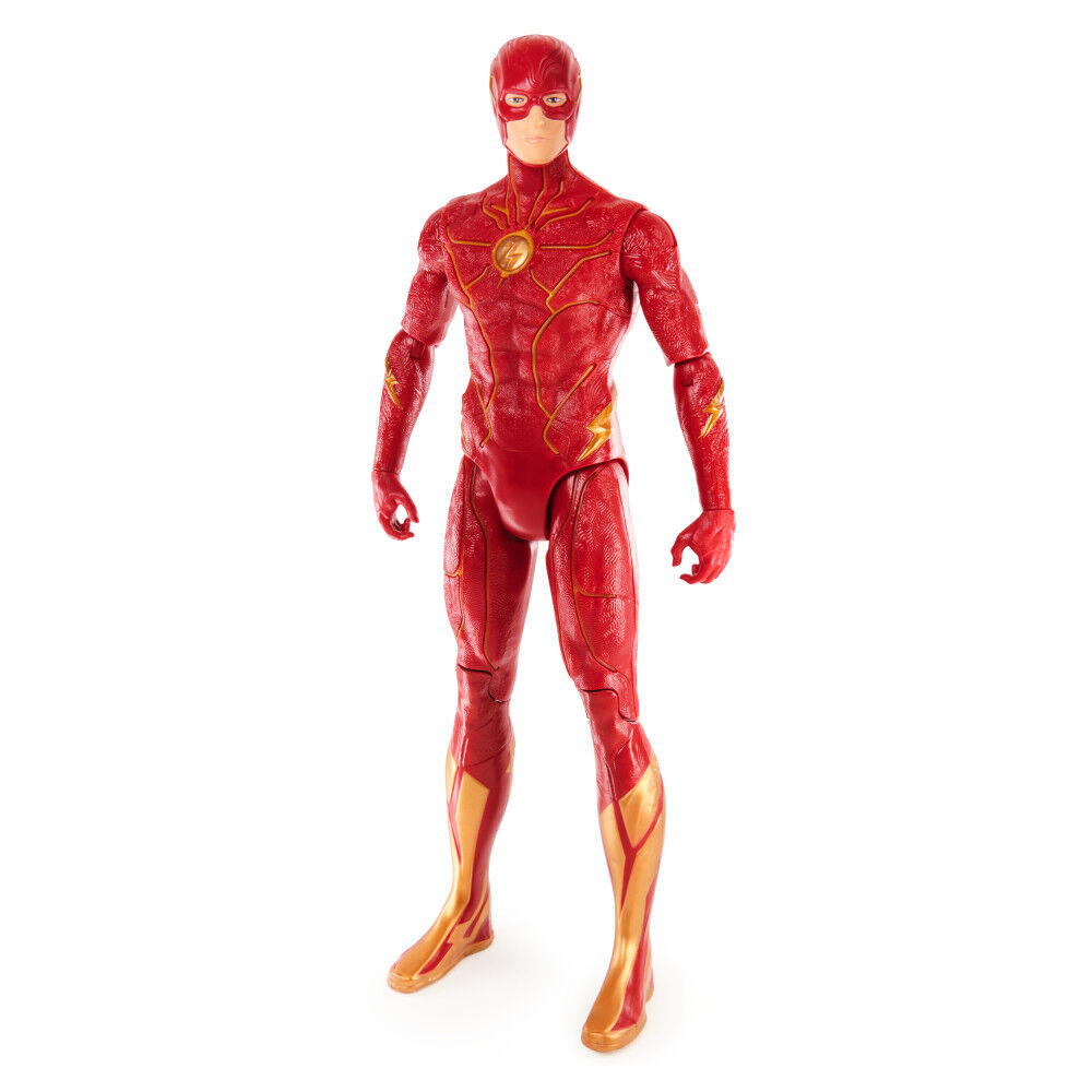 DC Comics Speed Force The Flash Action Figure 12 inch Lights and 20 Sounds The Flash Movie Collectible