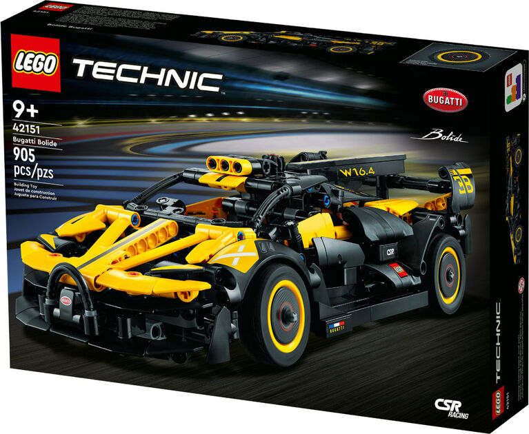 LEGO Bugatti Bolide 42151 Building Toy Set (905 Pieces) Toys R Canada