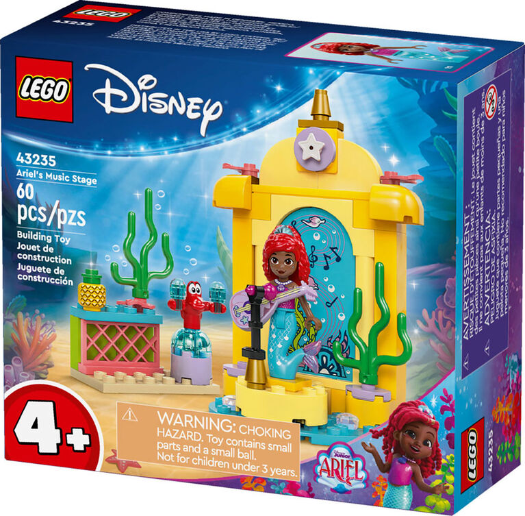 LEGO Disney Princess Ariel's Music Stage, Disney Princess Toy 43235