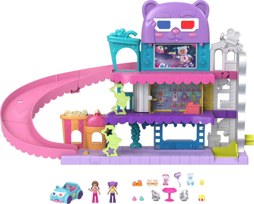 Polly Pocket Pollyville Drive In Movie Theater Toys R Us Canada