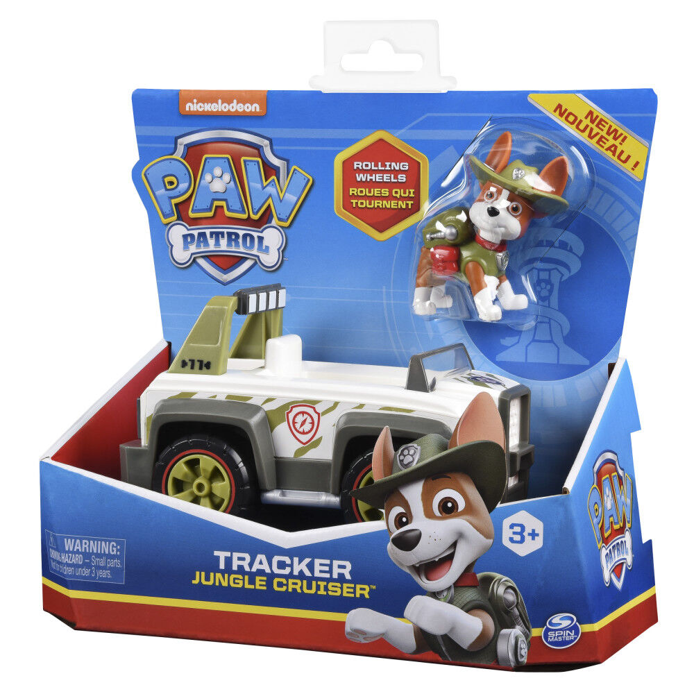 PAW Patrol Tracker s Jungle Cruiser Vehicle with Collectible