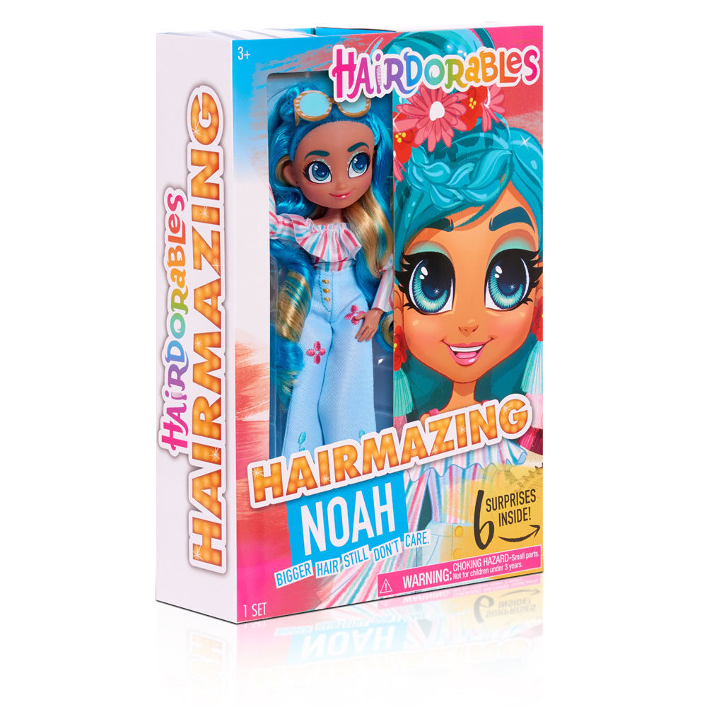 Hairdorables Hairmazing Noah Fashion Doll