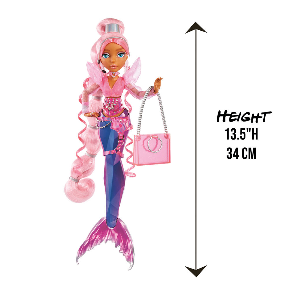 Mermaze Mermaidz Color Change Harmonique Mermaid Fashion Doll with  Accessories