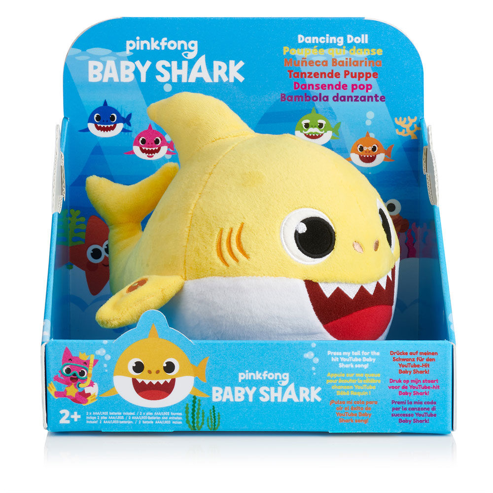 singing baby shark plush canada