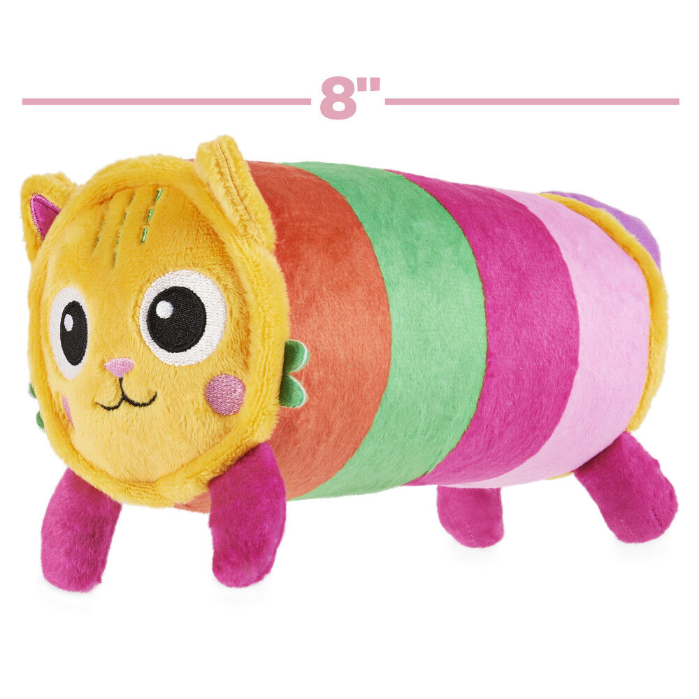Gabby's Dollhouse, 8-inch Pillow Cat Purr-ific Plush Toy | Toys R