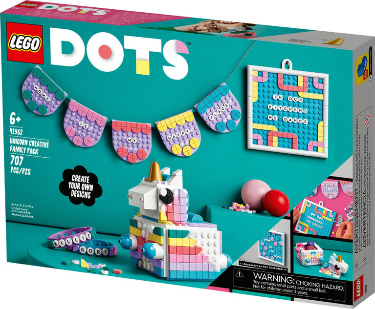 - Decoration R | 41962 Us Creative Craft (707 Pieces) Family R Unicorn Canada Toys DOTS Pack LEGO Exclusive Kit