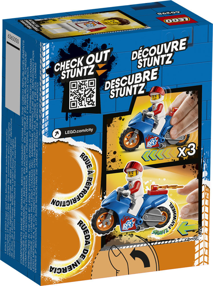 LEGO City Stuntz Rocket Stunt Bike 60298 (14 pieces) | Toys R Us