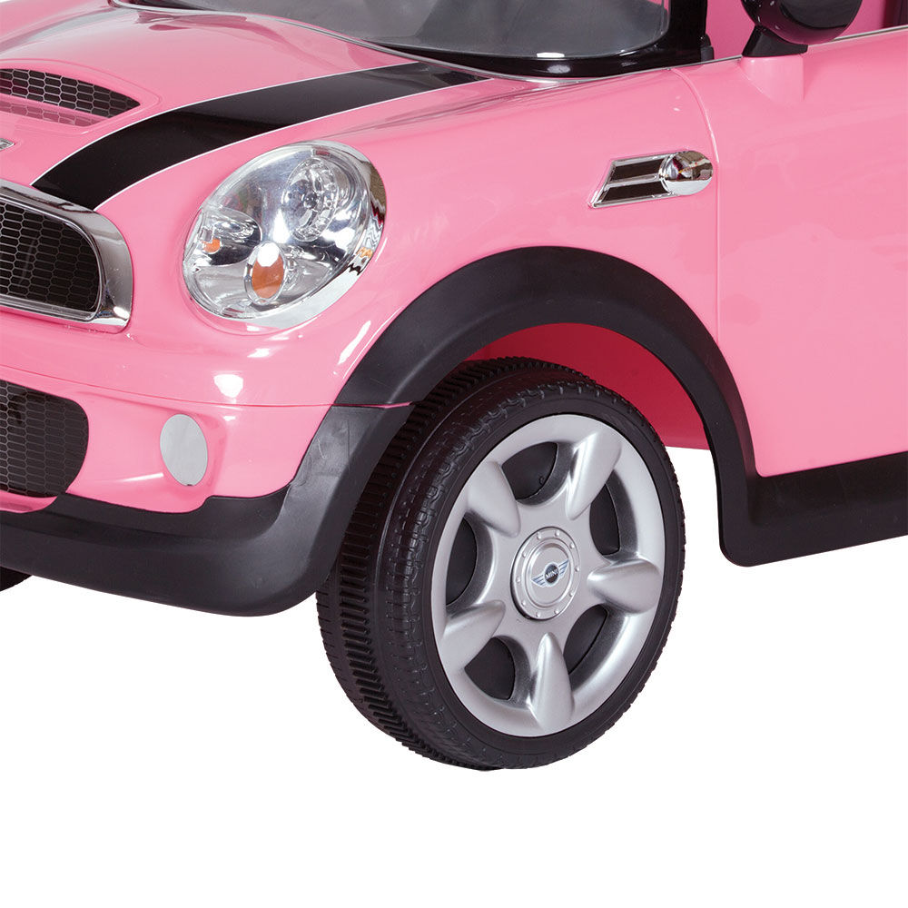 toddler pink mini cooper