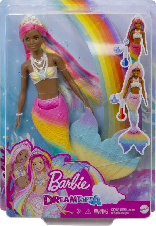 Barbie Ensemble De Jeu Pour Nouveau-nés Avec Poupée Et Jouets Pour Animaux  Multicolore