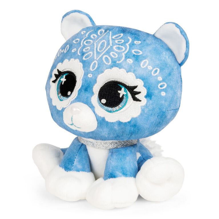 P.Lushes Designer Fashion Pets Demi Jeane Bear Premium Stuffed Animal Soft  Plush, Blue, 6