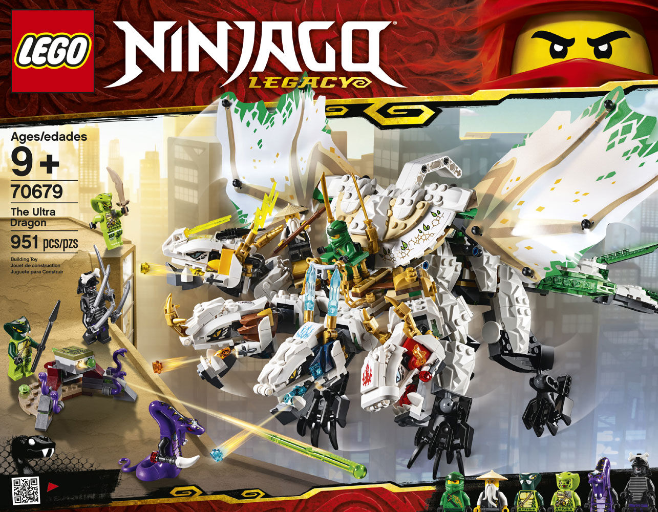 lego ninjago legacy the ultra dragon